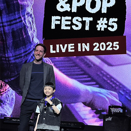 เหรียญเงิน จากงาน Trinity Rock & Pop Fest