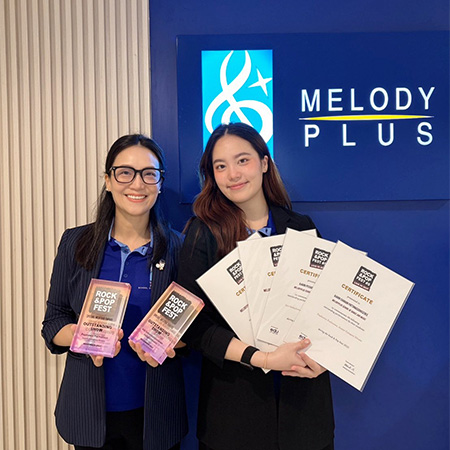 MelodyPlus คว้ารางวัลจากงาน Rock&Pop Fest #5 in Bangkok