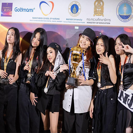รางวัล​ รองชนะเลิศอันดับ​ 1​ Pop​ dance​ ประเภททีม