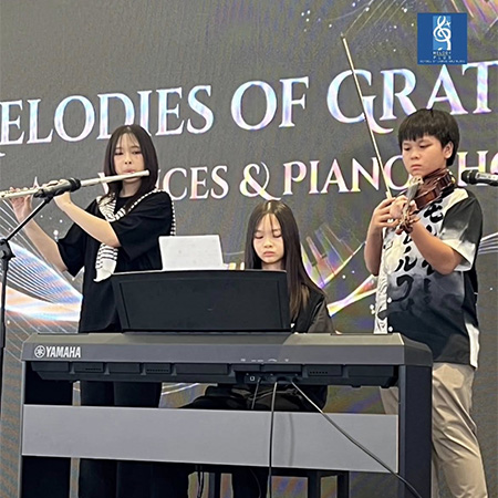 วันนี้น้อง ๆ จากทุกสาขา แสดงในงาน Melodies of Gratitude 2026