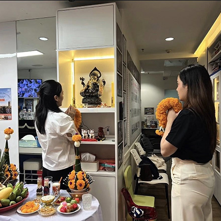 ไหว้พระเพื่อเสริมสิริมงคล เติมเต็มแรงบันดาลใจให้การเรียนดนตรี